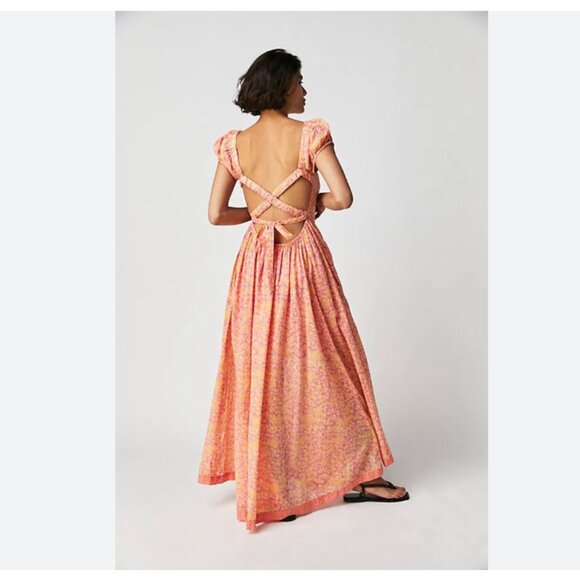 NWOT Free People Ultraviolet Maxi dress L - Picture 2 of 10